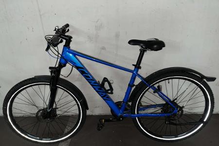 Sichergestelltes Fahrrad.