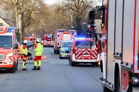 Blick auf die Einsatzstelle; Foto: Feuerwehr Essen