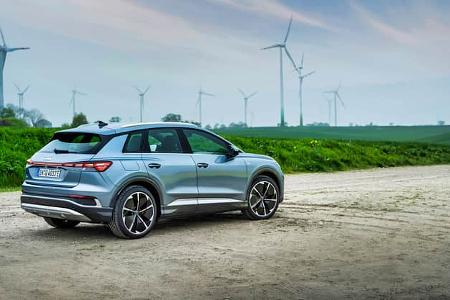 Audi Q4 e-tron Modellpflege Herbst 2023