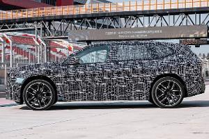 BMW iX3 Long Wheel Base LWB langer Radstand für China Erlkönig Prototyp