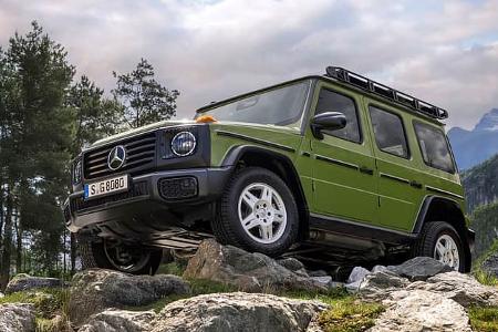 Mercedes-Benz G-Klasse Edition Stronger than the 1980s 