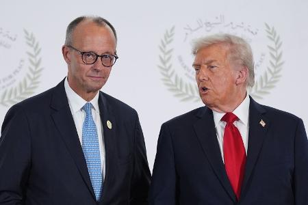 Friedrich Merz, Donald Trump