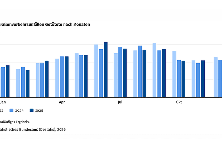 Unfallstatistik November 2025