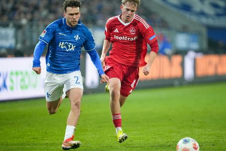 Frecher Lupfer, mühsamer Sieg: Darmstadt schlägt Nürnberg