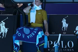 Hitze in Melbourne: Spiele nach Pause wieder aufgenommen