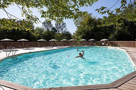 Pool, Campingplatz, Lyon, Frankreich