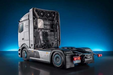 Daimler Truck Mercedes NextGenH2 Brennstoffzellen-Lkw