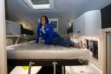 Bett, Wingamm Oasi 640, Wohnmobil, Premiere, Camping, CMT 2026