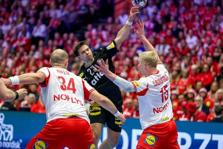 Matchball vergeben: Handballer verlieren gegen Dänemark