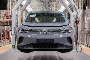 05/2022, VW Volkswagen ID.4 Werk Emden Produktion Fertigung