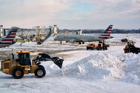 Am Wochenende waren Tausende Flüge ausgefallen.