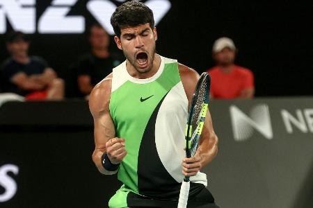 Alcaraz überrollt auch de Minaur und fordert Zverev