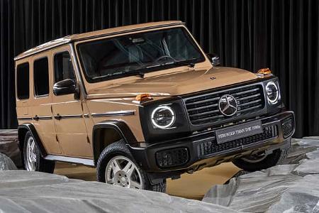 Mercedes-Benz G-Klasse Edition Stronger than the 1980s 