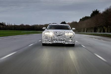 Jaguar Electric GT Prototyp Mitfahrt Michael Pfeiffer