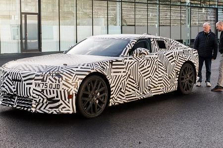 Jaguar Electric GT Prototyp Mitfahrt Michael Pfeiffer