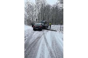 Foto: Polizei Münster. Das Foto zeigt den Unfallort. Veröffentlichung mit dieser Mitteilung honorarfrei.