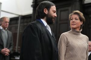 Christina Blocks Anwalt Ingo Bott fordert die Einstellung des Verfahrens.