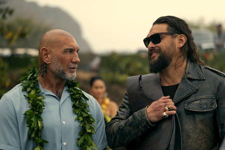 Dave Bautista und Jason Momoa