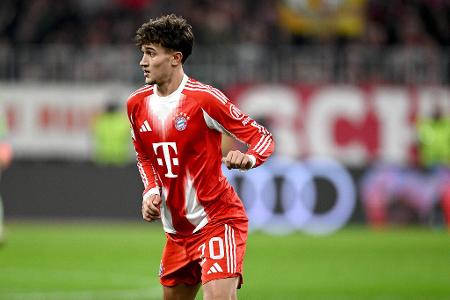 MITTELFELD: Tom Bischof - Note: 3,0 - Vertrat den verletzten Kimmich im Zentrum, konnte dessen Qualität im Passspiel aber nur phasenweise ersetzen. Machte zwar fast keine klaren Fehler, die großen Glanzmomente hatte er aber genauso wenig in seinem Spiel.