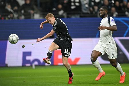 Champions League: Frankfurt verliert zum Abschied