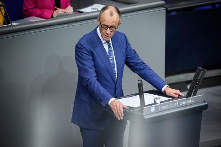 Merz nutzt seine Regierungserklärung für einen deutlichen Appell an die Europäer.