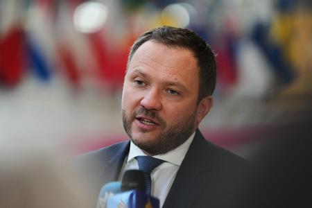 Wirbt in Brüssel für ein Vorgehen gegen russische Ukraine-Kämpfer: Estlands Außenminister Margus Tsahkna. (Archivbild)