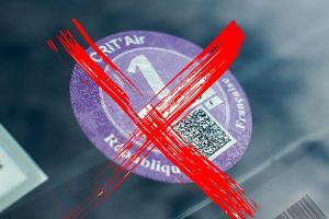 Crit Air Umweltplakette Frankreich