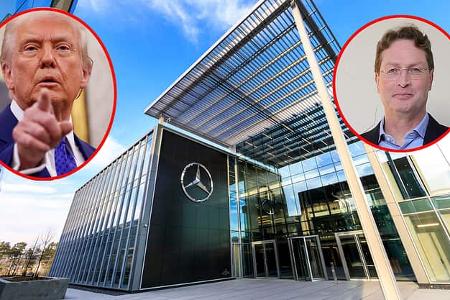 MBUSA Mercedes-Benz USA Headquarters eingeklinkt Donald Trump Ola Källenius