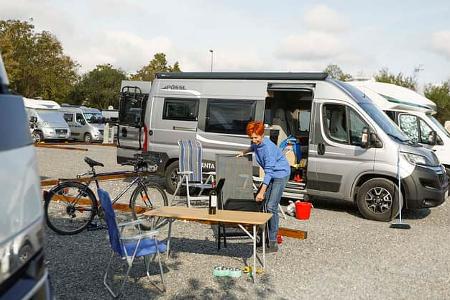 Verhalten auf dem Stellplatz