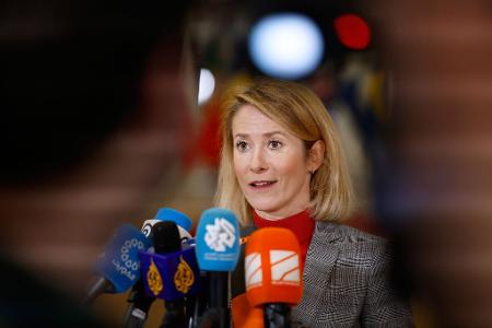 EU-Chefdiplomatin Kaja Kallas erwartet eine Einigung zur Ergänzung der EU-Terrorliste.