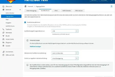 Fritz-Failsafe kannst Du einfach testen. Dafür wählst Du eine möglichst kurze Aktivierungszeit, wie etwa 10 Sekunden, und trennst dann einfach die Festnetzverbindung zum Router.