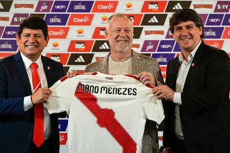 Menezes neuer Peru-Trainer