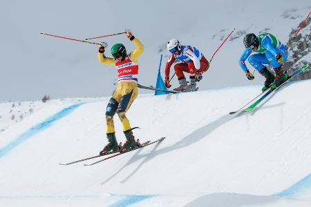 Olympia-Generalprobe: Skicrosser feiern Dreifacherfolg