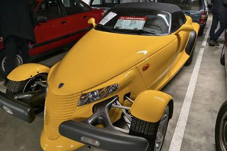 Parkhaus auf der Bremen Classic Motorshow