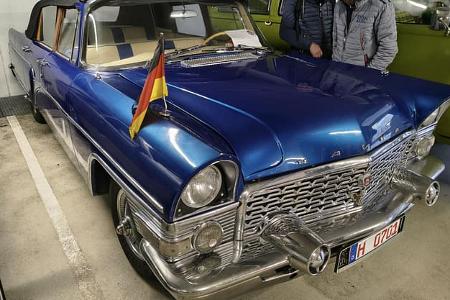 Parkhaus auf der Bremen Classic Motorshow