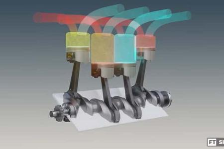 Flatplane-Kurbelwelle