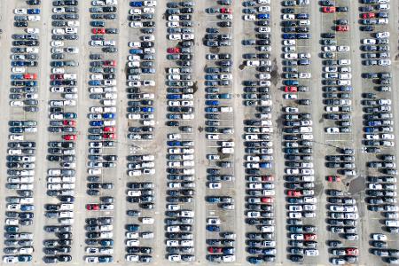 Die deutsche Autoindustrie bewertet die Exportaussichten innerhalb Europas positiv. (Symbolbild)
