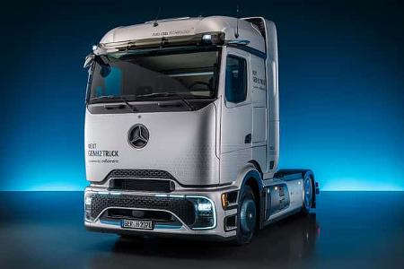 Daimler Truck Mercedes NextGenH2 Brennstoffzellen-Lkw