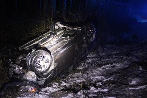 Das Auto wurde abgeschleppt. Foto: Polizei Minden-Lübbecke