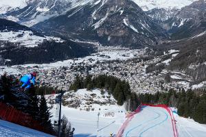 Zweites Abfahrtstraining: Drei Italiener vorne