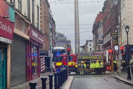 Mehrere Menschen wurden ins Krankenhaus gebracht.