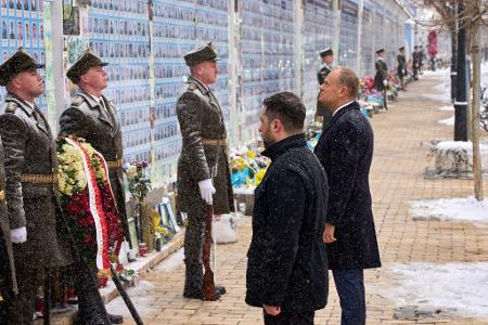 Die Ukraine und Polen haben eine engere Rüstungskooperation vereinbart.