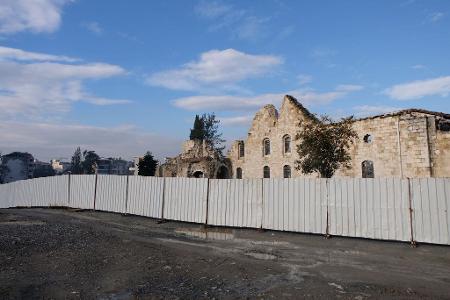 Die Arbeiten für den Wiederaufbau haben begonnen