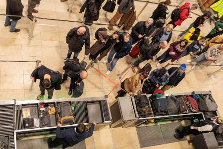 Am Flughafen BER starteten und landeten seit Donnerstagabend keine Maschinen.