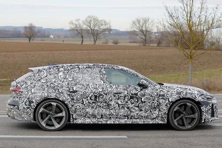 Erlkönig Audi RS5 Avant