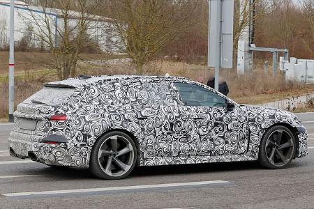 Erlkönig Audi RS5 Avant