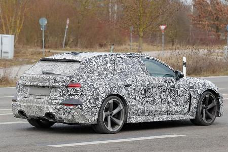 Erlkönig Audi RS5 Avant