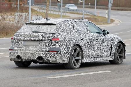 Erlkönig Audi RS5 Avant