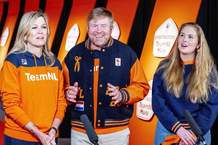 Olympia-Fans: Niederländische Royals besuchen das 