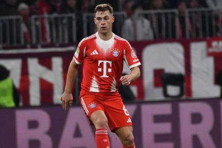 MITTELFELD: Joshua Kimmich - Note: 2,0 - Musste in der hektischen Anfangsphase viel schlichten und die Mitspieler als Leader einfangen. Konnte in Überzahl dann zunehmend auch spielerische Impulse setzen. Hielt den Druck hoch und forcierte Tempoverschärfungen, wenn der Gegner unsortiert war.